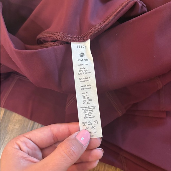 HeyNuts High-Performance Colorblock Leggings- Pink, Yellow, Teal, Blue, Purple - Picture 2 of 6